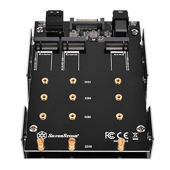 SilverStone SDP12 3.5インチ NVMe M.2 変換アダプタ Amazon.com: SilverStone Technology 3.5